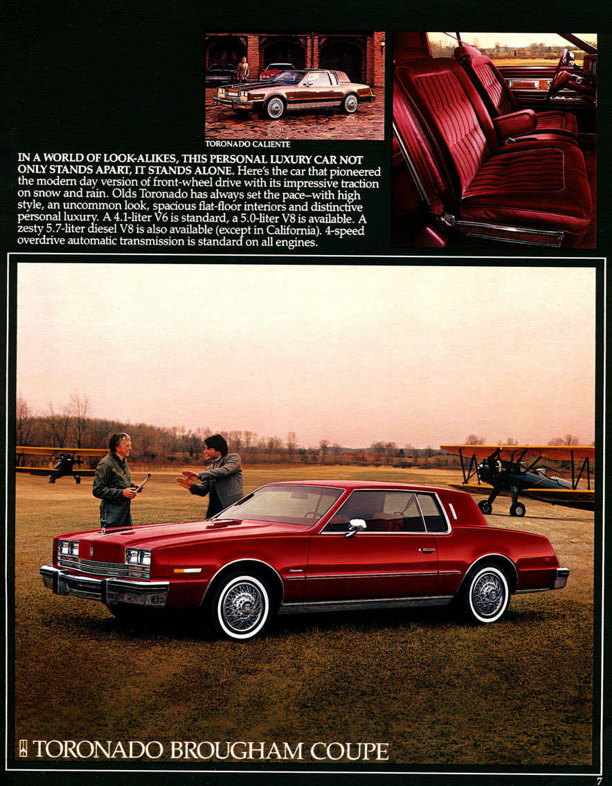 1984 Oldsmobile Full-Line Brochure Page 2